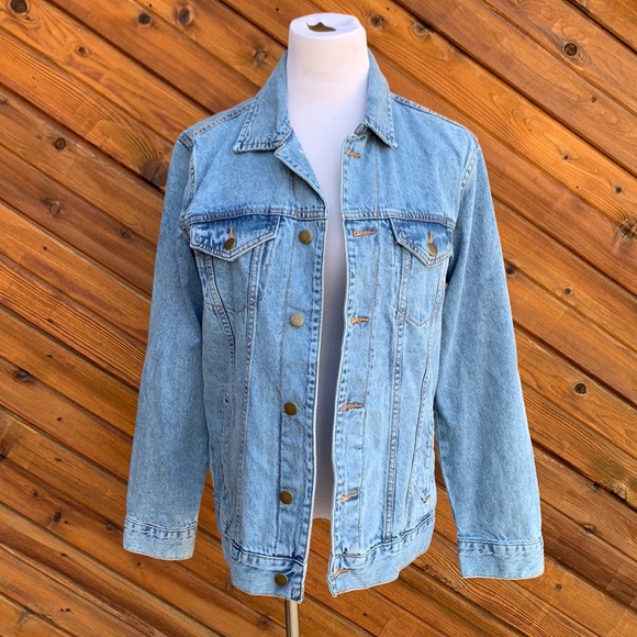 NEW Monopoly Game Denim Jacket Size Small - Picture 2 of 10